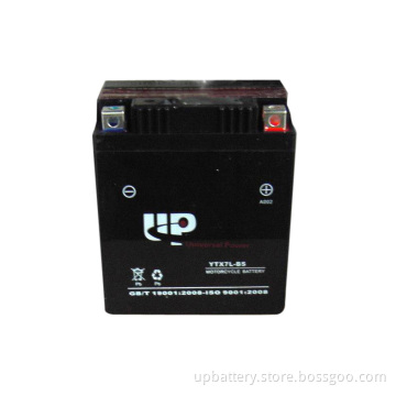 Ytx7l-Bs 12V 6ah Dry Charged Maintenance Free Motorcycle Batteries with Acid Pack